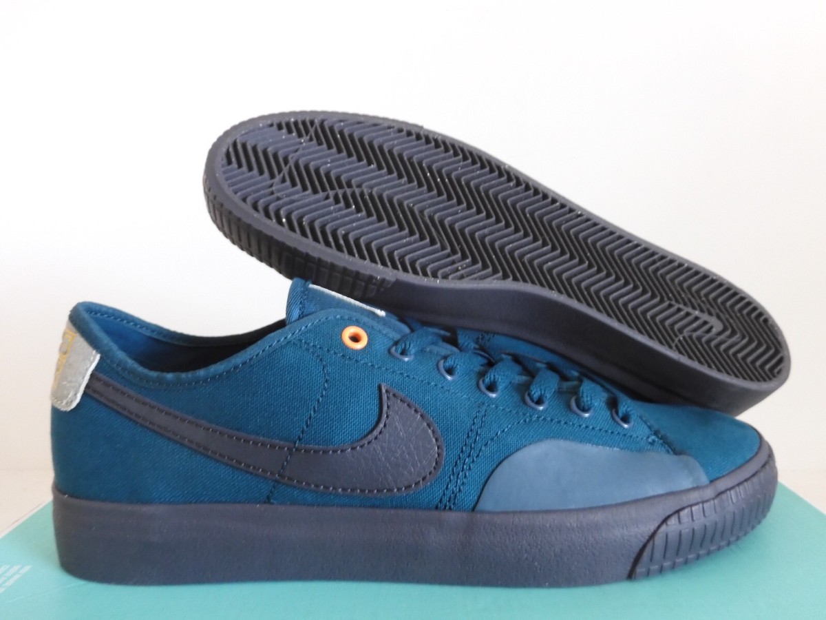 NIKE SB BLAZER COURT DVDL MIDNIGHT NAVY BLUE-MID TURQUOISE SZ  [CZ5605-301]