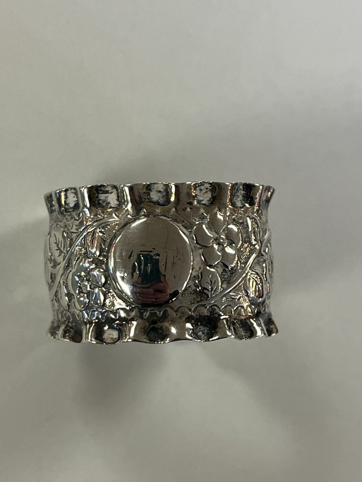 Antique Sterling Silver Napkin Ring. Birmingham. 13.2g eBay