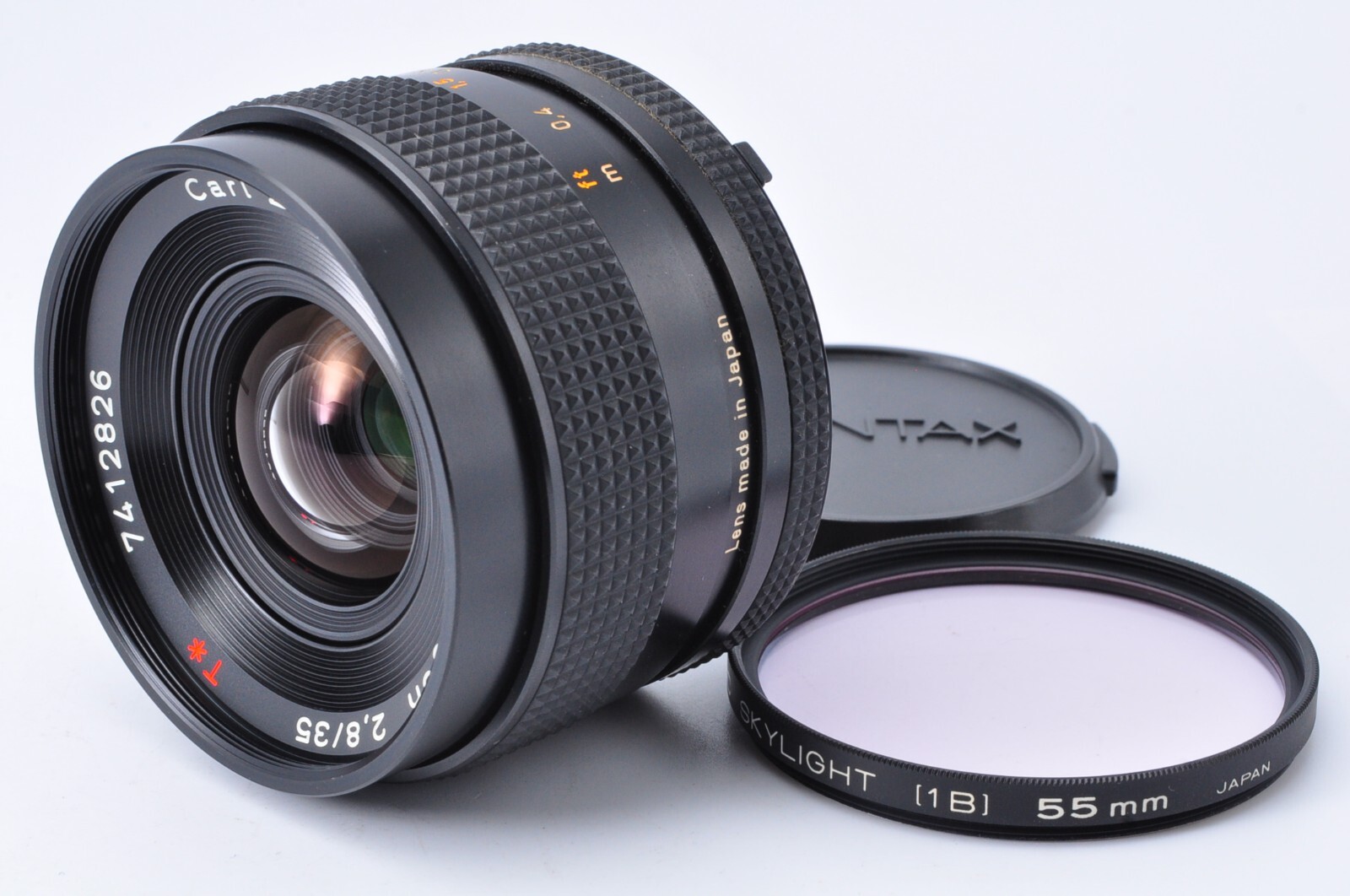 Contax Carl Zeiss Distagon T* 35mm f/2.8 MMJ MF C/Y Mount From Japan[Near  Mint]