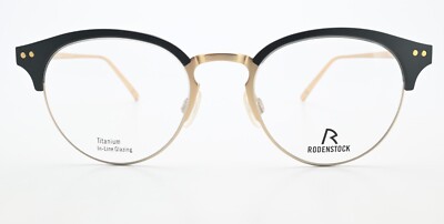 RODENSTOCK Germany Eyeglasses R 7080 A 46-19 135 Titanium Panto