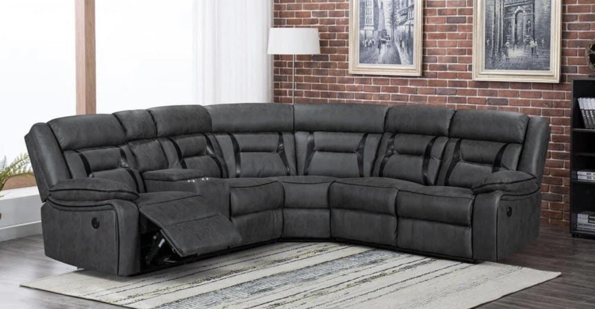 Corner sofa 2024 with usb ports