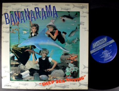 BANANARAMA Deep Sea Skiving ROCK LP LONDON ORIGINAL 1983 STERLING