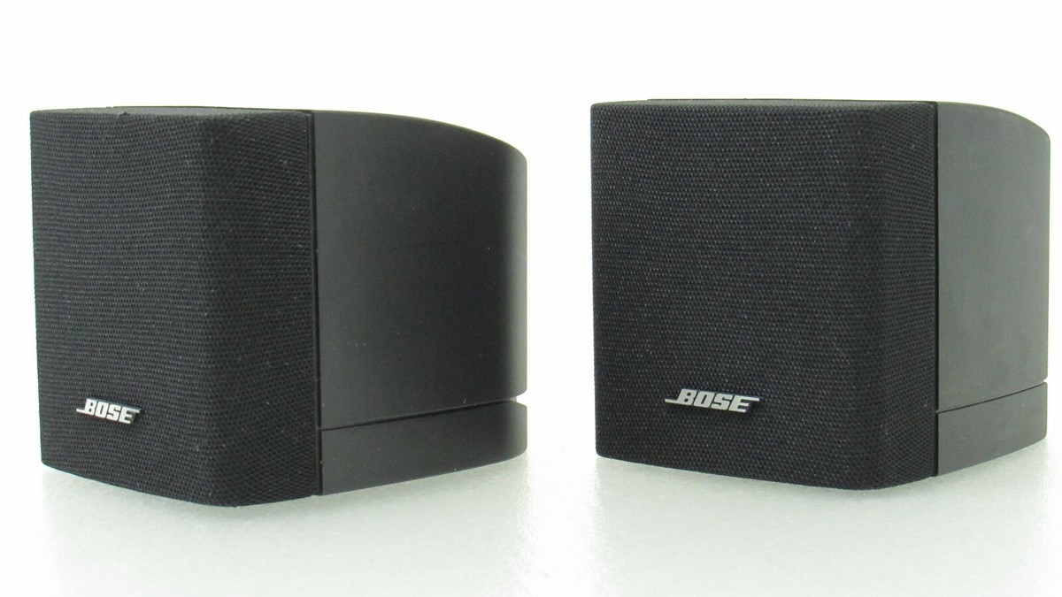 「横須賀アイジエム」 BoseSurround speakers2個セット サラウンドスピーカーセット ブラック SurroundspeakersBL｜の