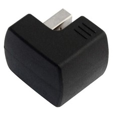 USB 3.0 180 Degree Up Down Angled A Male to A Female Extension Adapter Connector