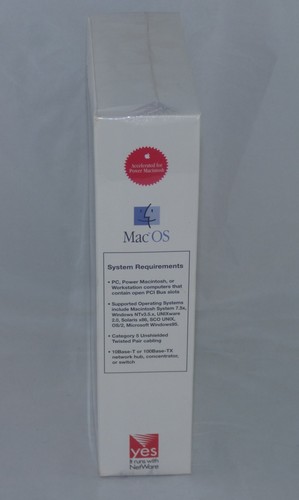 Vintage ROCKWELL 2300 Ethernet Adapter for Macintosh w/ PCI - BRAND NEW SEALED - Photo 4/4