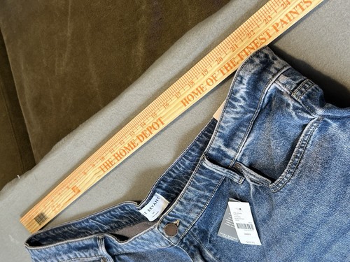 Lane Bryant Jeans Damen Signature Fit Mid-Rise Wide Leg Größe 26 P Neu mit Etikett - Bild 8 von 12