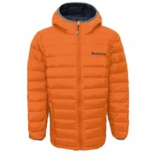 Outerstuff NFL Youth Denver Broncos Solid Packaway Puffer Jacket
