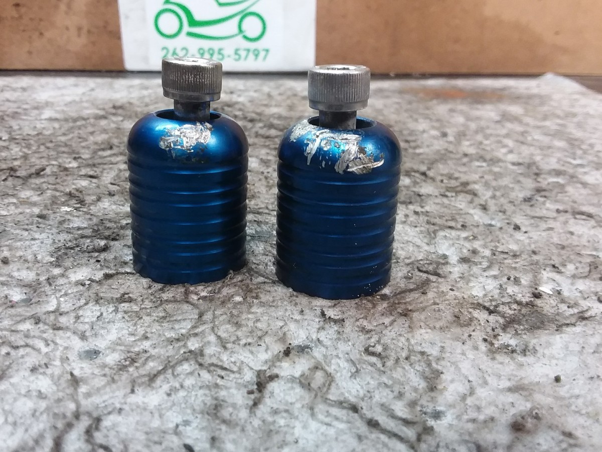 小物 R 88-96 ZX6 1988 88 Kawasaki Zx600c Aftermarket bar ends SET PAIR