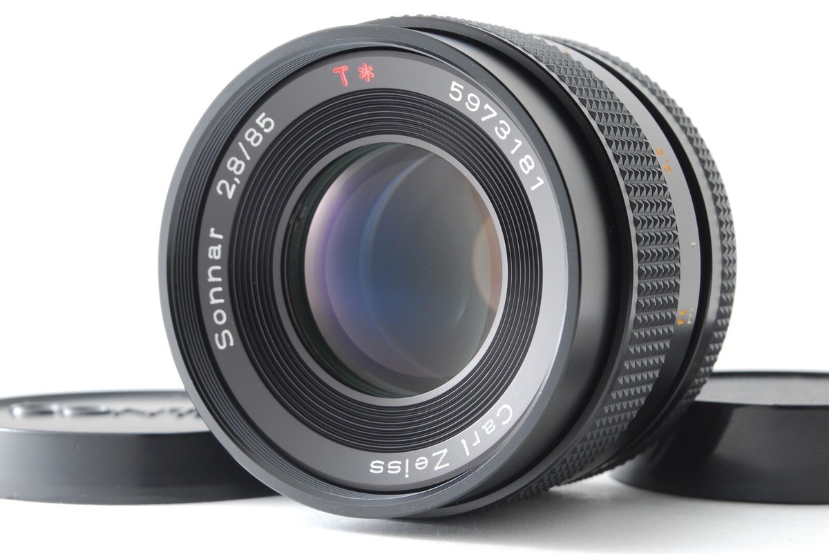 【希少・美品】Contax Sonnar T* 85mm F2.8 AEG MINT] Contax Carl Zeiss Sonnar T* 85mm F2.8 AEG lens MF