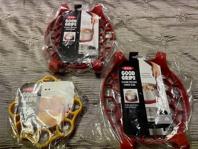 NEW Pressure Cooker Set - Dishwasher Safe - 2 Lift/Slings, 1 Egg Cookers