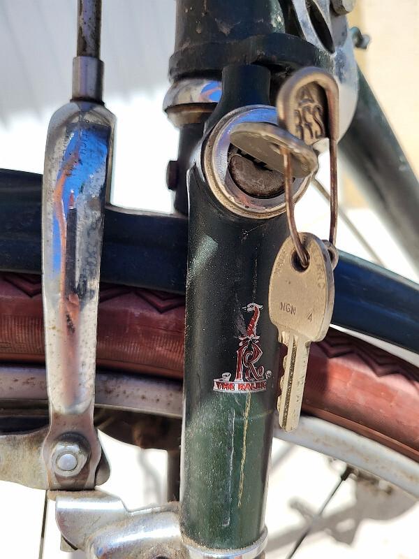 Bras De Manivelle Gauche Vintage Raleigh - Côté Droit, Cottéré, Acier Chromé - Angleterre - Pour Cruiser