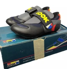 LOOK Carbon Road Bikes AP336 Shoes Vintage Womens Size 38 USA 5 Dead Stock
