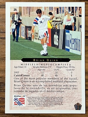 サッカートレーディングカード（World Cup USA94） Vintage 1994 Upper Deck World Cup USA 94 Superstar Set Cards