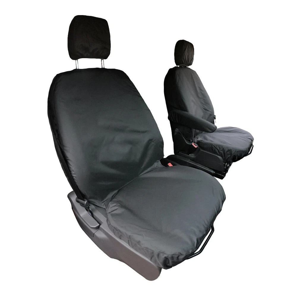 Juego de funda de asiento delantera personalizada Ford Transit 150 250 350 HD 2017 2018 2019 SC276 Foto 2 de 4