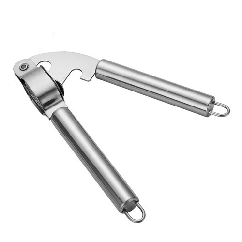 Garlic Press Stainless Squeezer Steel Grinder Professional Masher Handheld Tool - Picture 4 of 14