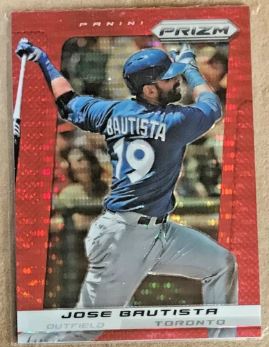 Jose Bautista 2013 Panini Prizm Red Pulsar #103 - Toronto Blue Jays