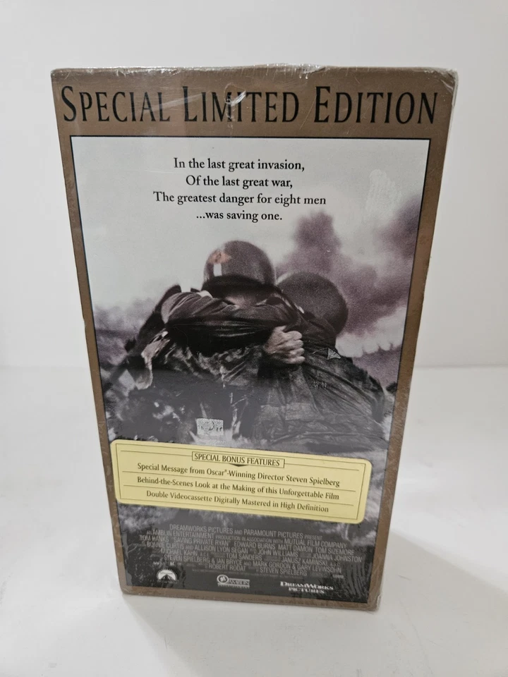 Saving Private Ryan Limited Special Edition VHS Brand New Sealed - Image 2 of 2