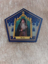 Merlin CARD ONLY Chocolate Frog Card Wizarding World Harry Potter Lenticular 