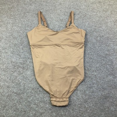 Adore Me Bodysuit Womens 3X Beige Compression Body Shaper Support Shapewear