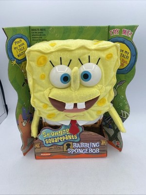 Vintage 2000 Mattel Babbling SpongeBob SquarePants New In Box WORKS