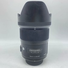 Sigma 35mm f/1.4 DG HSM art lens is compatible with the Canon EF mount