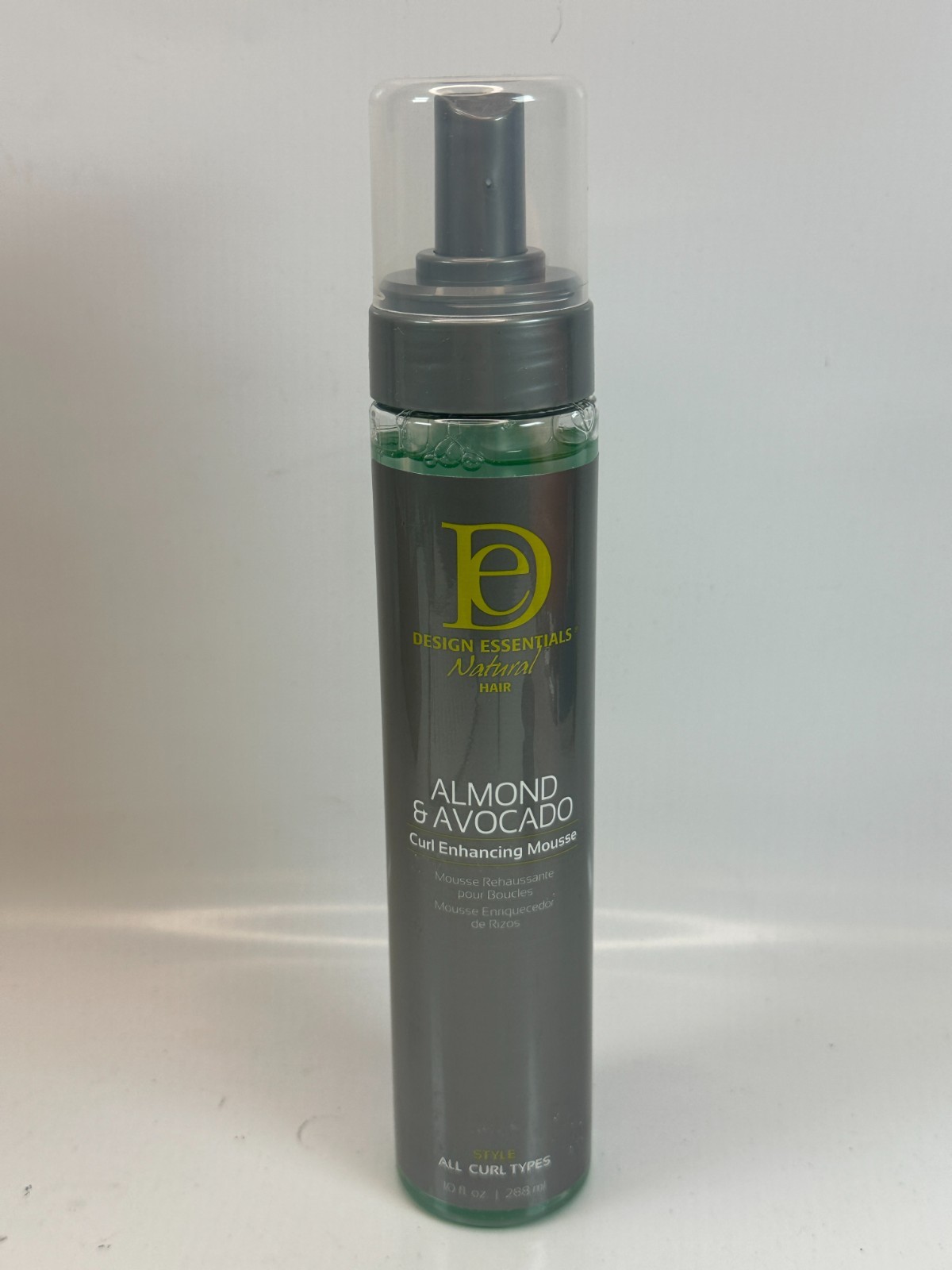 Design Essentials 43125 Almond Curl Enhancing Mousse Style All Curl Type 10fl.oz