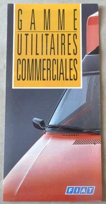 1989 FIAT FIORINO UNO PANDA Utilitaire Catalogue Brochure Folder Prospekt French - Photo 1/3