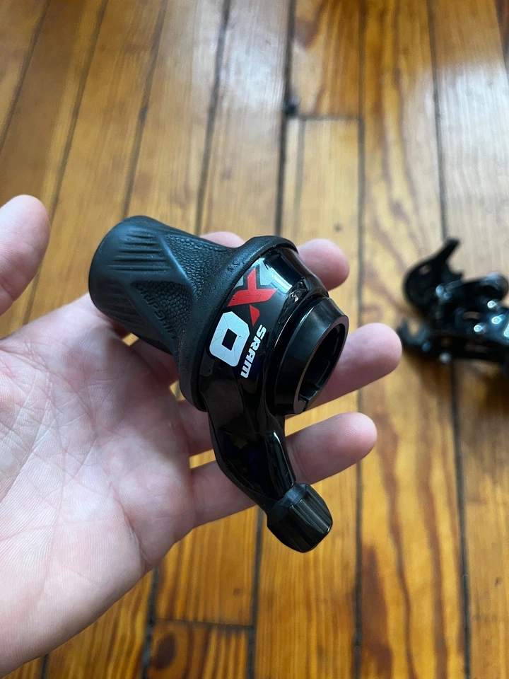SRAM XO 10 speed grip shifter + SRAM X9 10 speed rear derailleur - Image 2 of 4