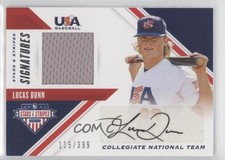 2020 Panini USA Baseball Stars & Stripes Signatures 115/399 Lucas Dunn Auto 4z8