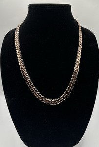 Authentic 10mm 24" 105g Handmade Miami Cuban Link Chain - 14k Rose Gold Plated