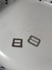 Dug Civil War era brass buckles