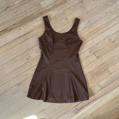 Vintage 60s Micro Mini Tennis Dress XS Brown Riha Santa Barbara Jane Birkin | eBay Vintage 60s Micro Mini Tennis Dress XS Brown Riha Santa Barbara Jane Birkin | eBay