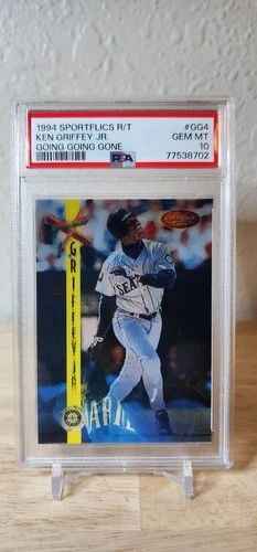 1994 Sportflics Rookie Traded PSA 10 Ken Griffey Jr. Going, Going, Gone #GG4