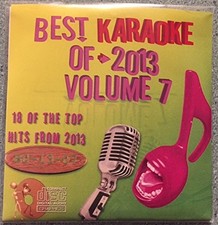 BEST OF KARAOKE - Best Of Karaoke 2013 Volume 7 graphics Cdg 18 Pop  - CD