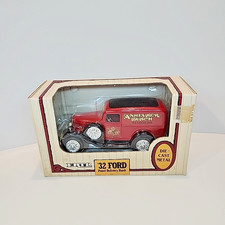 NEW ERTL 1932 Ford Anheuser Busch Panel Delivery Truck Coin Bank 1:25 Die-Cast