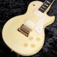 Gibson Les Paul Custom 1983 Mod Pearl White Used Electric Guitar 1983