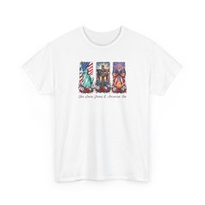 Christian Patriotic Graphic Tee Women s Faith Jesus T-Shirt Religious Shirt Gift