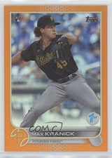 2022 Topps Series 1 1st Edition Orange 18/75 Max Kranick #325 a8m