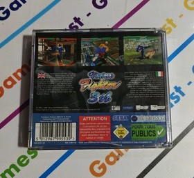 SEGA DREAMCAST VIRTUA FIGHTER 3TH NEW SEALED PAL ITALIAN UK NEW SEALED 