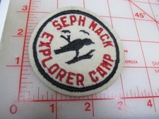Seph Mack collectible Explorer Camp patch (o34)