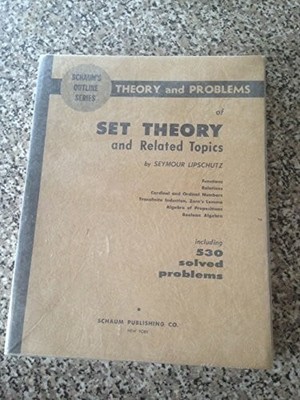 Schaum's Outline of Set Theory and Related Buch McGraw-Hill Education - Europe