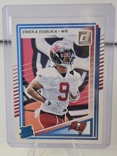 2025 Donruss Emeka Egbuka Rated Rookie RC #375 Tampa Bay Buccaneers