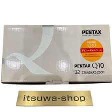 Pentax Q10 con 02 Standard Zoom 5-15mm Lens Mirrorless Camera Kit con SCATOLA
