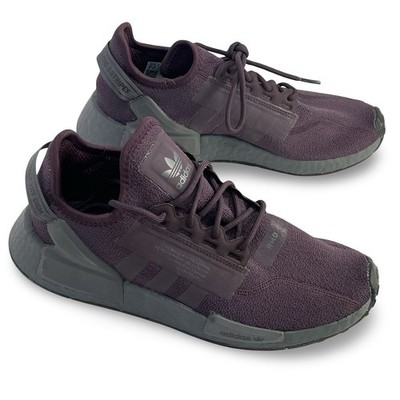 adidas NMD R1 V2 Originals Shadow Maroon Men's Size 8 Shoe HQ2149 Dark Purple