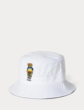 NWT Polo Ralph Lauren Polo Bear Twill Bucket Hat