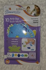 NWT Dreambaby Anti-Slip Bath Stickers and Medicine Spoon Health Safety Set