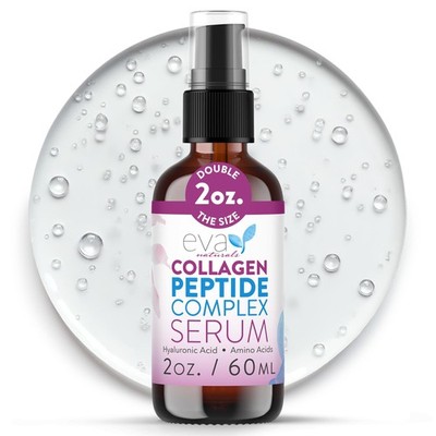 Collagen Serum for Face by Eva Naturals - Anti Aging 2 Fl Oz (Pack of 1)