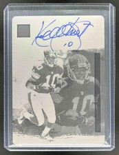 2024 Impeccable Kordell Stewart Immortal Ink Printing Plates Black Auto #1/1