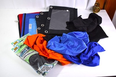 Lot of School supplies book covers pencil cases New and Used