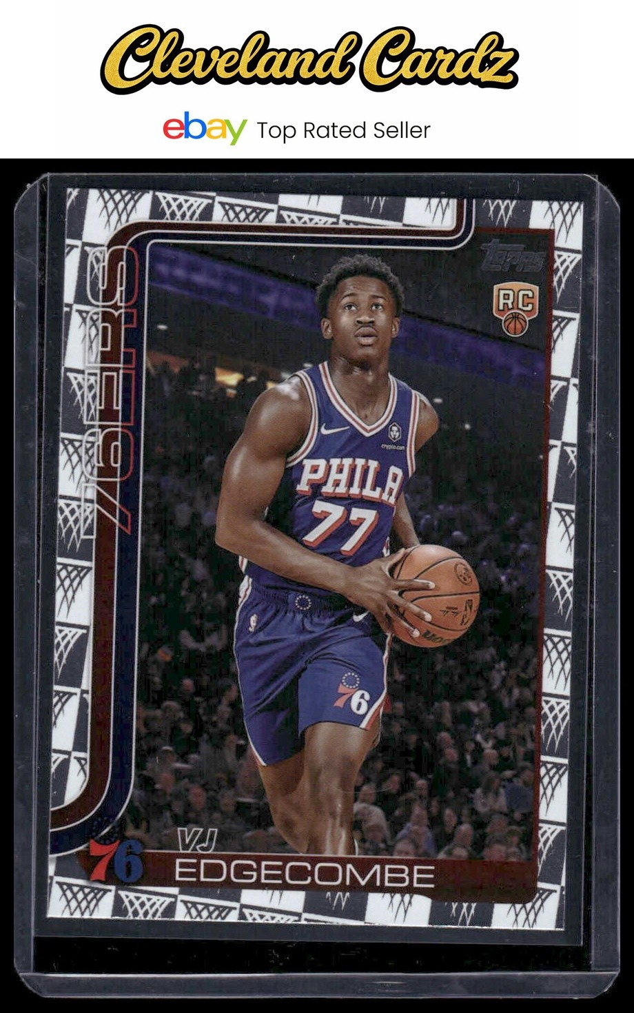 2025-26 Topps #203 VJ Edgecombe Season Tip Off RC